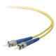 Belkin Fiber Optic Duplex Patch Cable - ST Male - ST Male - 49.21ft - Yellow F2F80200-15M
