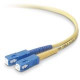 Belkin Fiber Optic Duplex Patch Cable - SC Male - SC Male - 3.28ft - Yellow - TAA Compliance F2F80277-01M