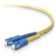 Belkin Duplex Fiber Optic Patch Cable - SC Male - SC Male - 30ft F2F80277-30