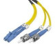 Belkin Fiber Optic Duplex Patch Cable - LC Male - ST Male - 49.21ft - Yellow F2F802L0-15M
