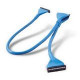 Belkin IDE Cable - IDC Female - IDC Female - 24" - Blue F2N1123-02-BLU