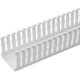 Panduit Type F Narrow Slot Wiring Duct - Cable Duct - White - 6 Pack - Polyvinyl Chloride (PVC) - TAA Compliance F2X1.5WH6