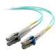 Belkin Fiber Optic Cable - 3.28 ft Fiber Optic Network Cable for Network Device - First End: 2 x LC Male Network - Second End: 2 x LC Male Network - Aqua - RoHS Compliance F3F005-01M