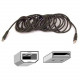 Belkin USB Cable - Type A Male USB - Type B Male USB - 10ft - TAA Compliance F3U133B10
