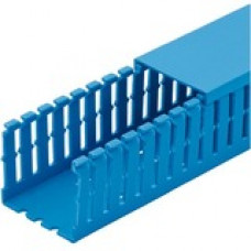 Panduit Panduct Cover - Intrinsic Blue - 6 Pack - Polyvinyl Chloride (PVC) - TAA Compliance F2X3IB6