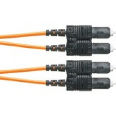 Panduit Fiber Optic Duplex Network Cable - 16.40 ft Fiber Optic Network Cable for Network Device - First End: 2 x SC Male Network - Second End: 2 x SC Male Network - Orange - TAA Compliance F523RSNSNSNM005