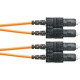 Panduit Fiber Optic Duplex Network Cable - 16.40 ft Fiber Optic Network Cable for Network Device - First End: 2 x SC Male Network - Second End: 2 x SC Male Network - Orange - TAA Compliance F523RSNSNSNM005