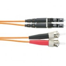 Panduit Fiber Optic Duplex Patch Network Cable - 19.69 ft Fiber Optic Network Cable for Network Device - First End: 2 x ST Male Network - Second End: 2 x LC Male Network - Patch Cable - 50/125 &micro;m - Orange - 1 Pack - TAA Compliance F5E2-10M6Y