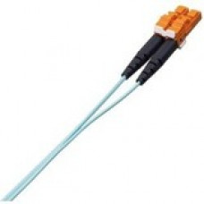Panduit Fiber Optic Duplex Network Cable - 16.40 ft Fiber Optic Network Cable - First End: 2 x LC Male Network - Second End: 2 x LC Male Network - Patch Cable - 50/125 &micro;m - Orange - 1 - TAA Compliance F5E10P-10M5