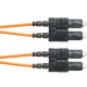 Panduit Fiber Optic Duplex Patch Network Cable - 52.49 ft Fiber Optic Network Cable for Network Device - First End: 2 x SC Male Network - Second End: 2 x SC Male Network - Patch Cable - 50/125 &micro;m - Orange - 1 Pack - TAA Compliance F623RSNSNSNM01