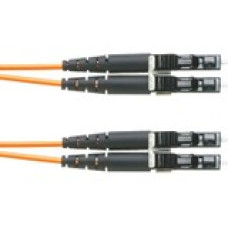 Panduit Fiber Optic Duplex Patch Network Cable - 137.80 ft Fiber Optic Network Cable for Network Device - First End: 2 x LC Male Network - Second End: 2 x LC Male Network - Patch Cable - Orange - 1 Pack - TAA Compliance F62ELLNLNSNM042