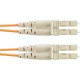 Panduit Fiber Optic Duplex Patch Network Cable - 13.12 ft Fiber Optic Network Cable for Network Device - First End: 2 x LC Male Network - Second End: 2 x LC Male Network - Patch Cable - 62.5/125 &micro;m - Orange - 1 Pack - TAA Compliance F62ERLNLNSNM