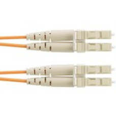 Panduit Fiber Optic Duplex Network Cable - 22.97 ft Fiber Optic Network Cable for Network Device - First End: 2 x LC Male Network - Second End: 2 x LC Male Network - Orange - 1 Pack - TAA Compliance F62ERLNLNSNM007