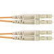 Panduit Opticore Fiber Optic Duplex Patch Cable - 98.43 ft Fiber Optic Network Cable for Network Device - First End: 2 x LC Male Network - Second End: 2 x LC Male Network - 1.25 GB/s - Patch Cable - 62.5/125 &micro;m - Orange - 1 Pack F62ERLNLNSNM030