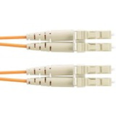 Panduit Fiber Optic Duplex Network Cable - 137.80 ft Fiber Optic Network Cable for Network Device - First End: 2 x LC Male Network - Second End: 2 x LC Male Network - Orange - 1 Pack - TAA Compliance F62ERLNLNSNM042