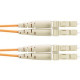 Panduit Fiber Optic Duplex Network Cable - 154.20 ft Fiber Optic Network Cable for Network Device - First End: 2 x LC Male Network - Second End: 2 x LC Male Network - Orange - 1 Pack F62ERLNLNSNM047