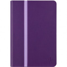 Belkin Stripe Carrying Case (Folio) Apple iPad mini Tablet - Plum - Scratch Resistant Interior, Slip Resistant Interior - Suede Interior, MicroFiber Interior, Silicone Interior F7N248B1C01