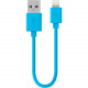 Belkin Lightning to USB ChargeSync Cable - 4 ft Lightning/USB Data Transfer Cable for iPad, iPod, iPhone, Notebook - First End: 1 x Type A Male USB - Second End: 1 x Lightning Male Proprietary Connector - MFI - Blue - REACH, RoHS 2, WEEE Compliance F8J023