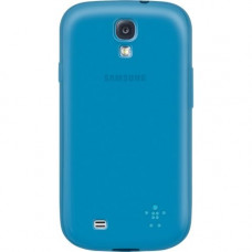Belkin Galaxy S4 Exclusive Grip Sheer Matte Case - For Smartphone - Textured - Topaz - Matte, Tint, Translucent - Shock Absorbing, Impact Resistant, Scratch Resistant, Scrap Resistant - Plastic, Thermoplastic Polyurethane (TPU) F8M551BTC02
