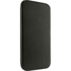 Belkin Micra Folio Carrying Case (Folio) iPhone, Credit Card, Business Card - Blacktop - MicroFiber Interior F8W379BTC00