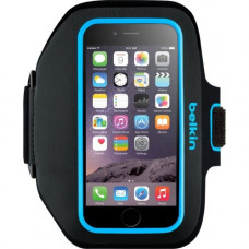 Belkin Sport-Fit Plus Carrying Case (Armband) iPhone, Key, Money - Topaz - Neoprene - Armband, Carrying Strap F8W501-C03