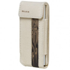 Belkin Canvas Flip Case for iPod nano 2G - Canvas - Brown, Taupe F8Z128-BT