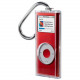 Belkin Acrylic Case for iPod nano with Carabiner Clip - Top-loading - Acrylic - Clear F8Z130