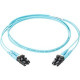 Panduit Fiber Optic Duplex Patch Network Cable - 3.28 ft Fiber Optic Network Cable for Network Device - First End: 2 x SC/APC Male Network - Second End: 2 x SC/APC Male Network - Patch Cable - 9/125 &micro;m - Yellow - 1 Pack - TAA Compliance F923LANA