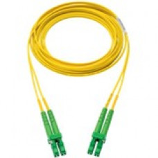 Panduit Fiber Optic Duplex Patch Network Cable - 111.55 ft Fiber Optic Network Cable for Network Device - First End: 2 x SC/APC Male Network - Second End: 2 x SC Male Network - Patch Cable - 9/125 &micro;m - Yellow - 1 Pack - TAA Compliance F923LANSNS