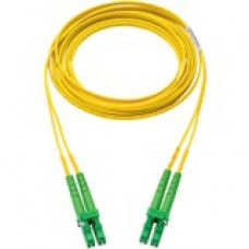 Panduit Fiber Optic Duplex Patch Network Cable - 55.77 ft Fiber Optic Network Cable for Network Device - First End: 2 x SC/APC Male Network - Second End: 2 x SC Male Network - Patch Cable - 9/125 &micro;m - Yellow - 1 Pack - TAA Compliance F923LANSNSN