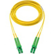 Panduit Fiber Optic Duplex Patch Network Cable - 104.99 ft Fiber Optic Network Cable for Network Device - First End: 2 x SC/APC Male Network - Second End: 2 x SC Male Network - Patch Cable - 9/125 &micro;m - Yellow - 1 Pack - TAA Compliance F923LANSNS