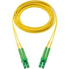 Panduit Fiber Optic Duplex Patch Network Cable - 150.92 ft Fiber Optic Network Cable for Network Device - First End: 2 x SC/APC Male Network - Second End: 2 x SC Male Network - Patch Cable - 9/125 &micro;m - Yellow - 1 Pack - TAA Compliance F923LANSNS