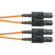 Panduit Fiber Optic Duplex Patch Network Cable - 95.14 ft Fiber Optic Network Cable for Network Device - First End: 2 x SC Male Network - Second End: 2 x SC Male Network - Patch Cable - Yellow - 1 Pack - TAA Compliance F923LSNSNSNM029