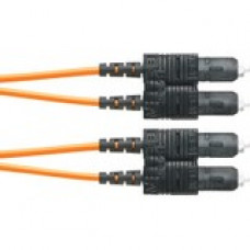 Panduit Fiber Optic Duplex Patch Network Cable - 124.67 ft Fiber Optic Network Cable for Network Device - First End: 2 x SC Male Network - Second End: 2 x SC Male Network - Patch Cable - Yellow - 1 Pack F923LSNSNSNM038
