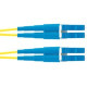 Panduit Fiber Optic Duplex Patch Network Cable - 16.40 ft Fiber Optic Network Cable for Network Device - First End: 2 x SC/APC Male - Second End: 2 x SC/APC Male Network - Patch Cable - 9/125 &micro;m - Yellow - 1 Pack - TAA Compliance F923RANANSNM005