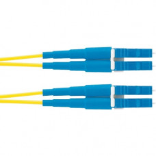 Panduit Fiber Optic Duplex Patch Network Cable - 104.99 ft Fiber Optic Network Cable for Network Device - First End: 2 x LC Male Network - Second End: 2 x LC Male Network - Patch Cable - Yellow - 1 - TAA Compliance F92ERLNLNSNM032