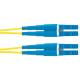 Panduit Fiber Optic Duplex Patch Network Cable - 19.69 ft Fiber Optic Network Cable for Network Device - First End: 2 x SC/APC Male Network - Second End: 2 x SC/APC Male Network - Patch Cable - 9/125 &micro;m - Yellow - 1 - TAA Compliance F923RANSNSNM