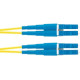 Panduit Fiber Optic Duplex Patch Network Cable - 137.80 ft Fiber Optic Network Cable for Network Device - First End: 2 x SC/APC Male Network - Second End: 2 x SC/APC Male Network - Patch Cable - 9/125 &micro;m - Yellow - 1 - TAA Compliance F923RANSNSN