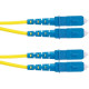 Panduit Fiber Optic Duplex Patch Network Cable - 26.25 ft Fiber Optic Network Cable for Network Device - First End: 2 x SC Male Network - Second End: 2 x SC Male Network - Patch Cable - 9/125 &micro;m - Yellow - 1 F923RSNSNSNM008