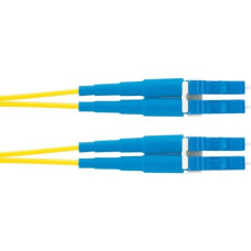 Panduit Fiber Optic Duplex Patch Network Cable - 10 ft Fiber Optic Network Cable for Network Device - First End: 2 x LC Male Network - Second End: 2 x LC Male Network - Patch Cable - 9/125 &micro;m - Yellow - 1 Pack - TAA Compliance F92ELLNLNSNM003