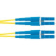 Panduit Fiber Optic Duplex Network Cable - 13 ft Fiber Optic Network Cable - First End: 2 x LC Male Network - Second End: 2 x LC Male Network - Patch Cable - Yellow F92ELLNLNSNM004