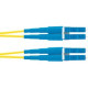 Panduit Fiber Optic Duplex Network Cable - 13 ft Fiber Optic Network Cable - First End: 2 x LC Male Network - Second End: 2 x LC Male Network - Patch Cable - Yellow F92ELLNLNSNM004