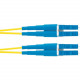 Panduit Fiber Optic Duplex Patch Network Cable - 39.37 ft Fiber Optic Network Cable for Network Device - First End: 2 x LC Male Network - Second End: 2 x LC Male Network - Patch Cable - Yellow - 1 F92ELLNLNSNM012