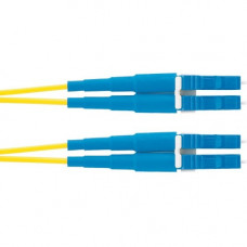 Panduit Fiber Optic Duplex Patch Network Cable - 147.64 ft Fiber Optic Network Cable for Network Device - First End: 2 x LC Male Network - Second End: 2 x LC Male Network - Patch Cable - Yellow - 1 F92ERLNLNSNM045