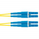 Panduit Fiber Optic Duplex Patch Network Cable - 104.99 ft Fiber Optic Network Cable for Network Device - First End: 2 x SC/APC Male Network - Second End: 2 x SC/APC Male Network - Patch Cable - 9/125 &micro;m - Yellow - 1 - TAA Compliance F923RANANSN