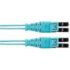 Panduit Fiber Optic Patch Network Cable - 49 ft Fiber Optic Network Cable for Network Device - LC Male Network - LC Male Network - Patch Cable - Aqua - 1 Pack FX2ERQ1Q1SNM015