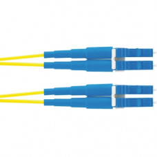 Panduit Opti-Core Fiber Optic Duplex Patch Network Cable - 55.77 ft Fiber Optic Network Cable for Network Device - First End: 2 x LC Male Network - Second End: 2 x LC Male Network - 1.25 GB/s - Patch Cable - 9/125 &micro;m - Yellow - 1 Pack - TAA Comp