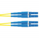 Panduit Opti-Core Fiber Optic Duplex Patch Network Cable - 55.77 ft Fiber Optic Network Cable for Network Device - First End: 2 x LC Male Network - Second End: 2 x LC Male Network - 1.25 GB/s - Patch Cable - 9/125 &micro;m - Yellow - 1 Pack - TAA Comp