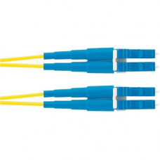 Panduit Fiber Optic Duplex Patch Network Cable - 121.39 ft Fiber Optic Network Cable for Network Device - First End: 2 x LC Male Network - Second End: 2 x LC Male Network - Patch Cable - Yellow - 1 F92ERLNLNSNM037