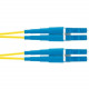 Panduit Fiber Optic Duplex Patch Network Cable - 164.04 ft Fiber Optic Network Cable for Network Device - First End: 2 x LC Male Network - Second End: 2 x LC Male Network - Patch Cable - Yellow - 1 - TAA Compliance F92ERLNLNSNM050
